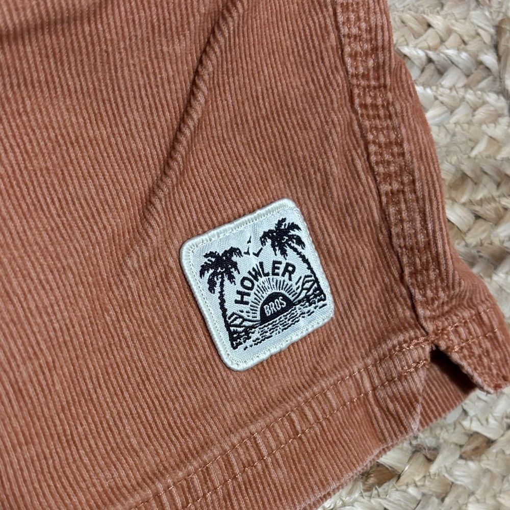 Howler Brothers - Pull On Cordaroy Shorts - Picture 2 of 7